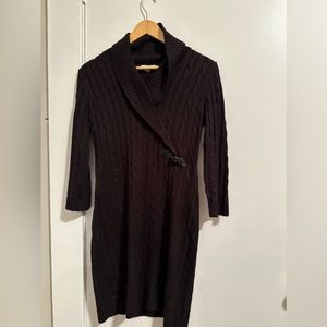 Calvin Klein - Black Sweater Dress - M